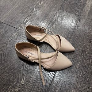 Call it Spring nude Flat Shoes
